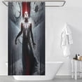thumbnail image 3 of Pinhead Shower Curtain, Bath Curtain Bathroom Home Decor Waterproof Polyester for Bathroom with 12 Hooks 35.43x70.87Inch（90x180cm）, 3 of 8