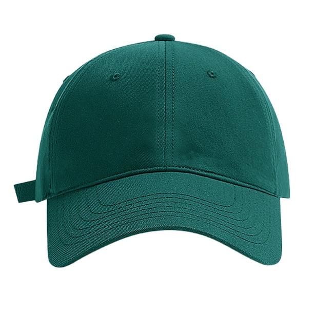 Gorra de 57-61cm con circunferencia ajustable, gorra de béisbol con circunferencia de la cabeza grande, parte superior suave para hombres y mujeres, gorra de cara de color sólido de verano MFZFUKR BST3058537-4