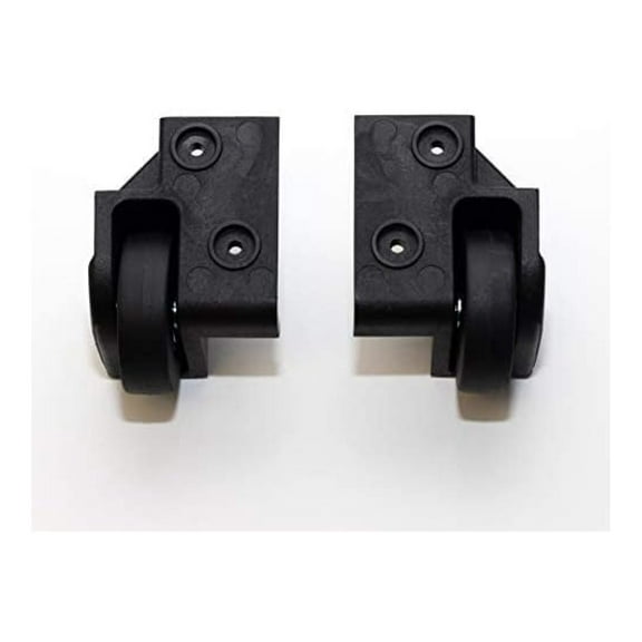 Pelican 1510 / 1560 Replacement Wheel housings(Left & Right) & 2 Wheels, Black