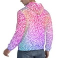 thumbnail image 3 of Bingfone Colorful Glitters Men'S Drawstring Hoodie Long Sleeve Pocket Sweatshirts-4x-Large, 3 of 9