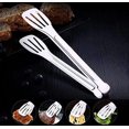 thumbnail image 3 of Multifunctional Cooking Tongs, Stainless Steel - Perforated Design, Ergonomic, Heavy Duty, Dishwasher Safe, Perfect For Kitchen, Serving, Barbecue, And Every Cooking Need, 3 of 5