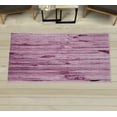 thumbnail image 1 of Rustic Decorative Rug, Wall Wooden Texture Background and Antique Timber Furniture Print, Quality Carpet for Bedroom Dorm and Living Room, 6 Sizes, Pale Fuchsia, by Ambesonne, 1 of 1