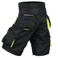 thumbnail image 2 of MTB Shorts Men's Cycling Baggy Style Off Road Team Racing Free Padded Liner Bicycle Pants, 2 of 5