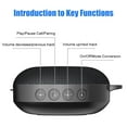 thumbnail image 3 of Yucurem 2200mAh Riding Speaker Waterproof Bluetooth-compatible Handlebar Speaker Cycling Essentials (Black), 3 of 10