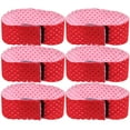 thumbnail image 1 of DEEPCRAFF 6Pcs Pink Adjustable Straps for Cycling with Adhesive Fastening, 1 of 6