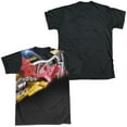 thumbnail image 2 of Power Rangers Men's  Big Zord Sublimation T-shirt White, 2 of 4