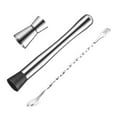 thumbnail image 3 of Kit de cuchara para agitar mezclador de cócteles fácil de usar 3 piezas para bar ANGGREK Otros, 3 of 8