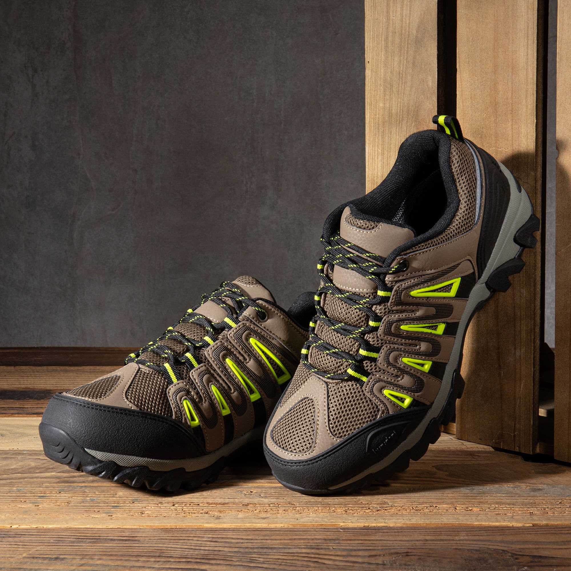 BURUDANI Men' Hiking Shoe Low-Top Hiking Shoes for Outdoor Trailing Trekking Camping Walking
