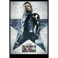 thumbnail image 2 of Men's Marvel The Falcon and the Winter Soldier Bucky Poster  Graphic Tee Black 3X Large, 2 of 5