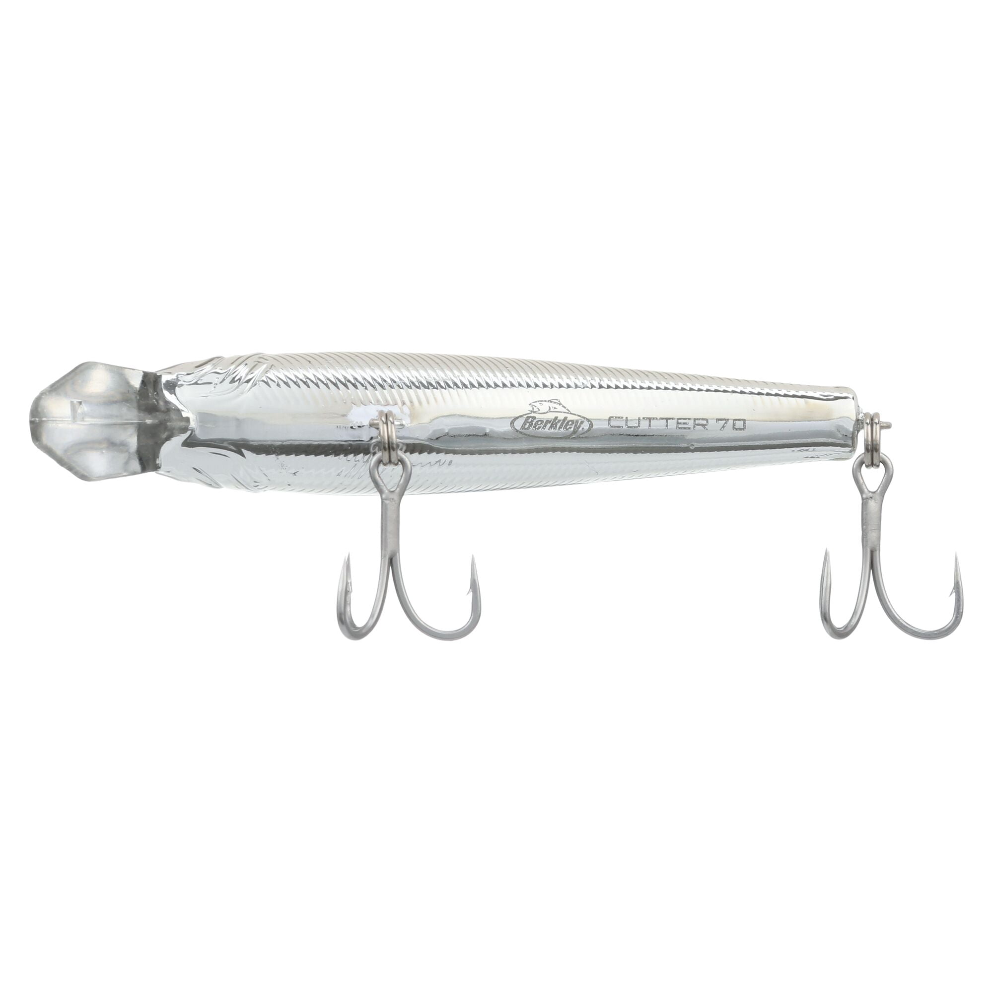 Berkley Cutter Saltwater, 2.75 in, Jerkbaits, Chrome (1 Count)