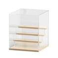 thumbnail image 2 of pitrice Acrylic Figure Display Case Mini Action Storage Figure Case for Home Bedroom 4 Tier 22x23.5x27cm, 2 of 6
