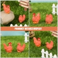 thumbnail image 3 of unbranded 10Ud Publica Y Gallina De Resina Para De Jardín Con Y, 3 of 5