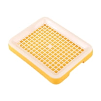 balikha Hamster Toilet Box Bunny Restroom Litter Tray Removable Anti Splashing Bunny Potty Tray for Bunny Ferrets Pet Supplies