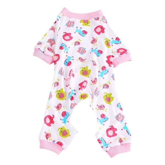 TELOLY Dog Pajamas,Indoor Wear Dog Apparel & Accessories,Cozy and Comfortable Boy Dog Clothes,Style1,S