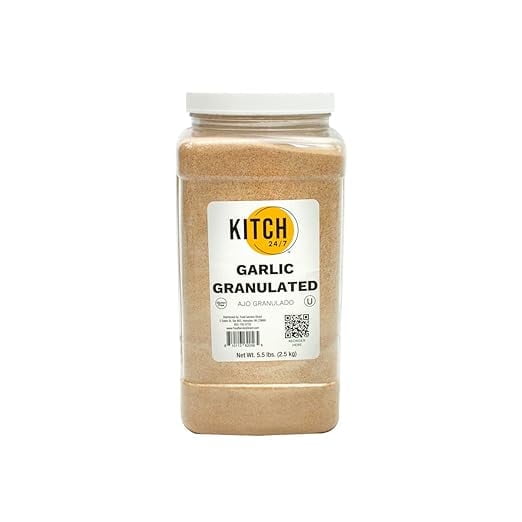 KITCH 24/7 Granulated Garlic, 5.5 Pound