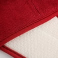 thumbnail image 1 of U-shaped Toilet Mat Water Absrobent Non-slip Elastic Skin-friendly Bathroom Rug Pad Bath Rug Showering Protection Household Home Wine Red 50*60cm, 1 of 8