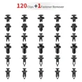 thumbnail image 2 of 120Pcs Car Bumper Clips 6.3-10Mm Auto Fasteners & Fender Push Rivets W/ Tool, 2 of 5