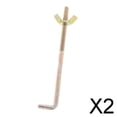 thumbnail image 1 of 2x palanca de ajuste con tornillo Baoblaze para Pedal de Piano 9,5 cm 2 piezas, 1 of 8