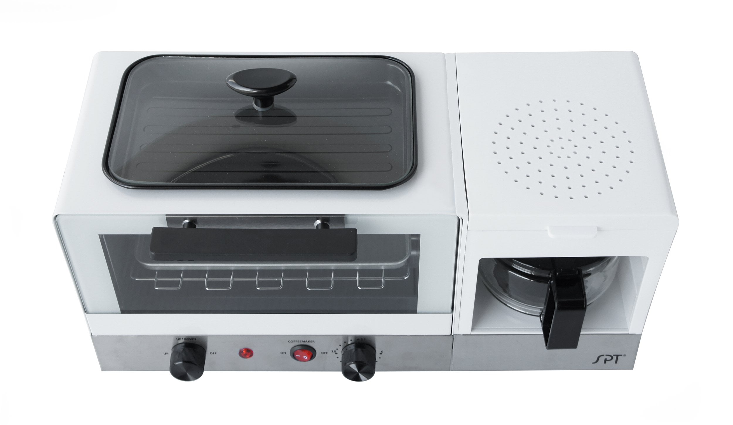 Breakfast Makers, Gourmia GBF470 3 in 1 Breakfast Station - 2 Slice  Toaster, Egg Cooker and Poacher, Vegetable Steamer, Bacon and Meat Steaming  Tray - One Touch Controls - Stainless Steel