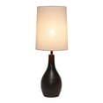 thumbnail image 2 of Creekwood Home 19.5" Stylish Contemporary Hourglass Table Lamp, for Living Room, Bedroom, Office, Dining Room, Entryway, Restoration Bronze, 2 of 8
