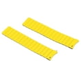 thumbnail image 2 of Watch Strap, Scratch Resistant Magnetic Band Adjustable Silicone Strong Magnet Rings  For Smartwatches Black Yellow, 2 of 8