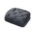 thumbnail image 2 of Price Drop,Velvet Texture Quick-Dry Bath Towel, Thickened Soft Fabric, for Adults Home, Absorbent Fast Drying Wash Towel Gift Set | 100%Polyester, Dark Gray, 2 of 8