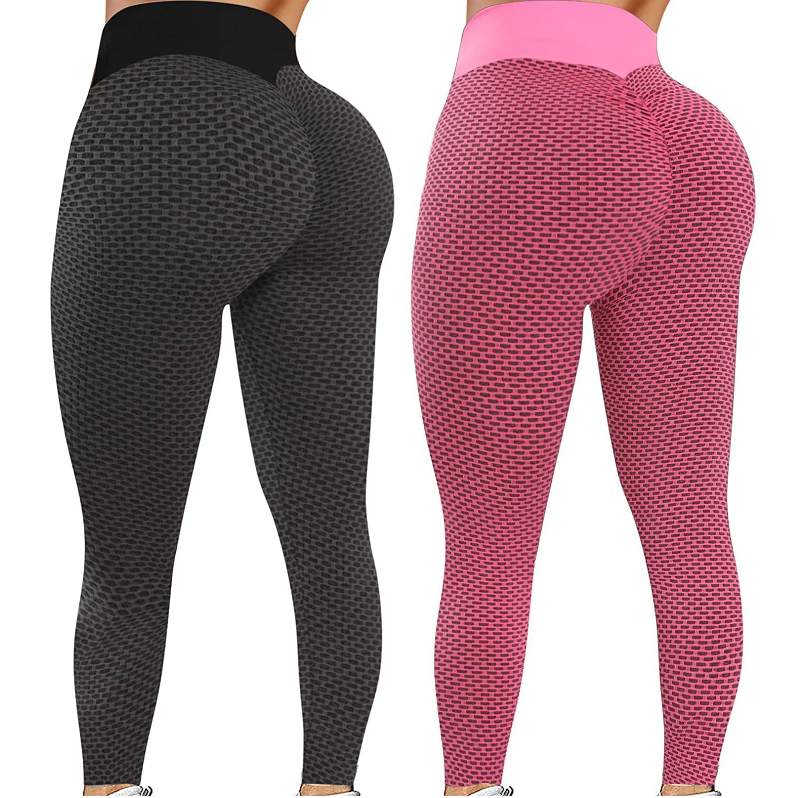 Details about   Womens Scrunch Yoga Pants Fitness High Waist Leggings Workout GYM Sport Trousers 