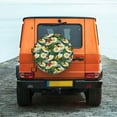thumbnail image 6 of Pofeuu Sunflowers And Butterflies Print Spare Tire Wheel Cover for Car Truck SUV Camper Universal Fit Spare Tire Cover RV Spare Tire Covers-14 inch, 6 of 6