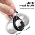 thumbnail image 5 of UNBREAKcable 4 Pack AirTag Case Keychain Air Tag Holder TPU AirTags Key Ring Cases Tags Chain Apple Finder Tracker Accessories for Collar Strap/Keys/Bags, 5 of 9