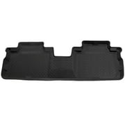 Husky Liners Classic Style Floor Mats | Fits 2001 - 2008 Ford Escape, Mazda Tribute, Mercury Mariner | 2nd Row, 1-pc Black - 63171