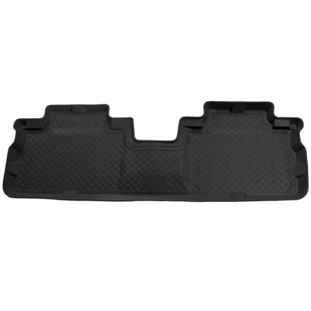 Husky Liners Classic Style Floor Mats | Fits 2001 - 2008 Ford Escape, Mazda Tribute, Mercury Mariner | 2nd Row, 1-pc Black - 63171