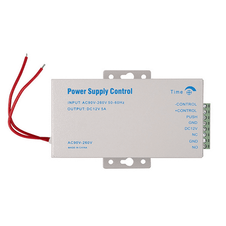 

DC12V 5A Door Access Control System Switch Power Supply Adapter White