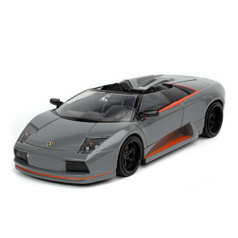 Modèle Réduit Lamborghini Murcielago Roadster 1/24 - Marque Jada, Couleur Noire - Occasion