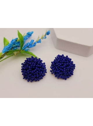 Simple flower shaped earrings, sterling silver earrings, hook earrings –  Artisan Look
