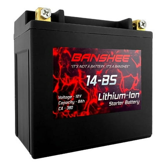 Banshee replaces Bikemaster DLFP14-BS Battery