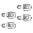 thumbnail image 4 of 4pcs D-shaped Pull-tabs Galvanized Iron Buckles for Trailers Trucks RV Camper, 4 of 7
