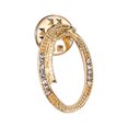 thumbnail image 4 of FJUCHAI Brooch Pin 26 English Letters Brooch Pin, Shiny Rhinestones, High Gloss, Personality, 4 of 7