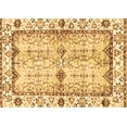 thumbnail image 1 of Ahgly Company Indoor Rectangle Abstract Brown Modern Area Rugs, 7' x 10', 1 of 4