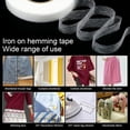 thumbnail image 4 of VEFSU Hem Tape,No Sew Hemming Tape for Pants,Fabric Tape Adhesive for Dresses Clothes Skirts Jeans,Versatile Fashion Tape,Double Sided Tape for Clothes, 4 of 6