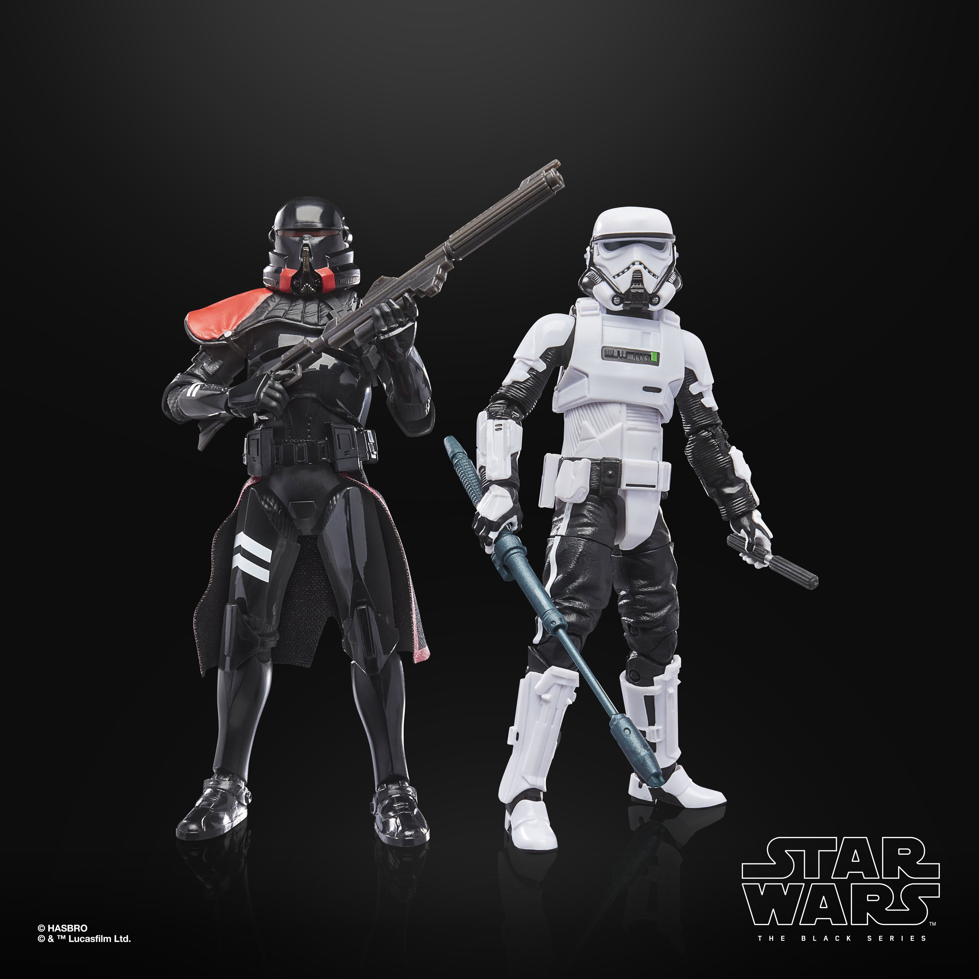 Star Wars The Black Series Purge Trooper & Patrol Trooper Action Figures (6”)