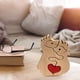 thumbnail image 3 of Padres Y Bebés Adornos De Animales De Madera Decoración De Escritorio Regalo Del Día De La Madre Scienceny HA043854-02, 3 of 6