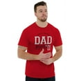 thumbnail image 6 of Fathers Day World's Greatest Dad No 1 Men's Graphic T Shirt Tees Brisco Brands S, 6 of 6