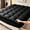 Black, variant on Hotel Luxury Down Alternative Pillow Top Mattress Topper, 2" Thick Quilted Mattress Pad with Deep Pocket, Soft & Breathable Bed Topper, Fits 8"-21" Mattress（white,Twin)