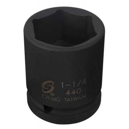 Sunex Tool  .75 in. Drive Standard 6-Point SAE Impact Socket - 2.44 in.