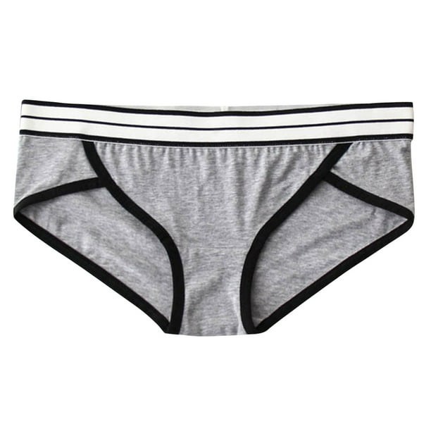 ZHUASHUM Panties For Womens Comtable Sports Bag Hip Wide Hem Underwear ...