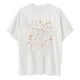 thumbnail image 2 of Camisetas de Manga Corta para las Mujeres Impreso Cuello Redondo Suelto Camiseta, Casual Cuatro Estaciones Blusa para el Hogar, 2 of 3