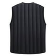 thumbnail image 2 of Warm Fleece Vest Men's Winter Lining Sleeveless Jacket, 2 of 5