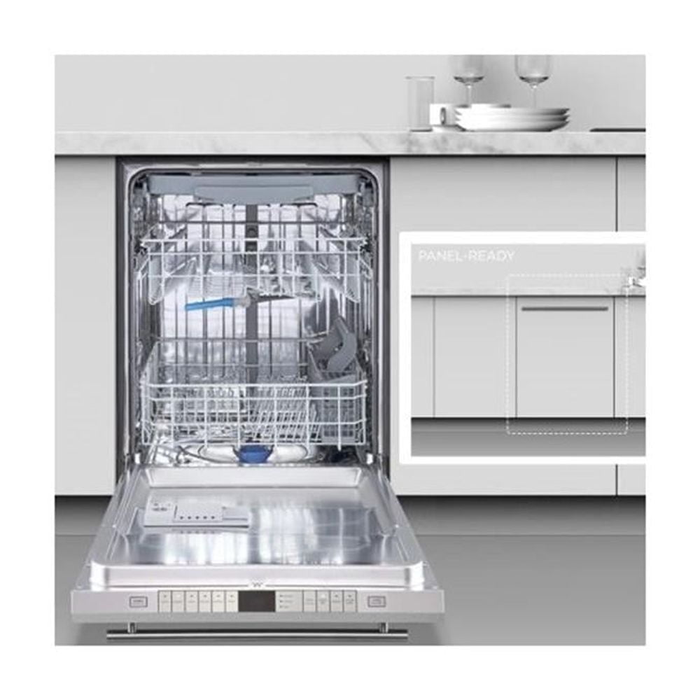 Pemberly Row 24 in. Stainless Steel Top Control Dishwasher Panel Ready