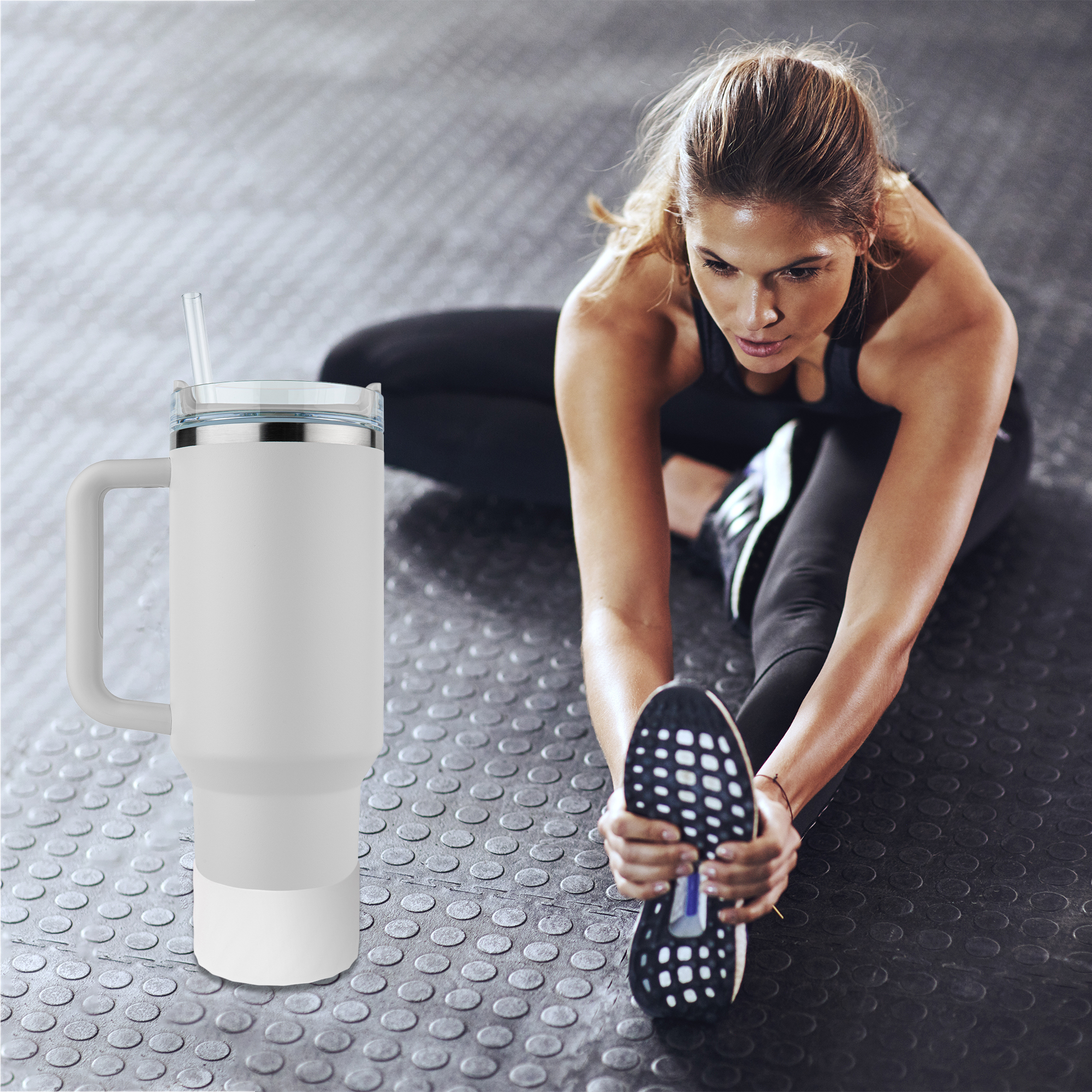 Unique Bargains Portable Fit for 40oz Water Bottle Boot Transparent