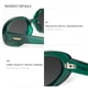 thumbnail image 5 of Gafas de sol mosanana Retro Oval Green para mujer MS52360, 5 of 7